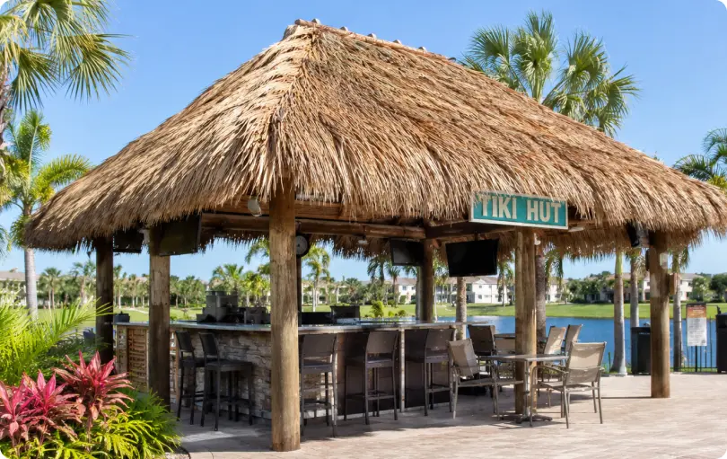 Wildflower Communities_Braswell's Heritage Estates_Tiki Hut